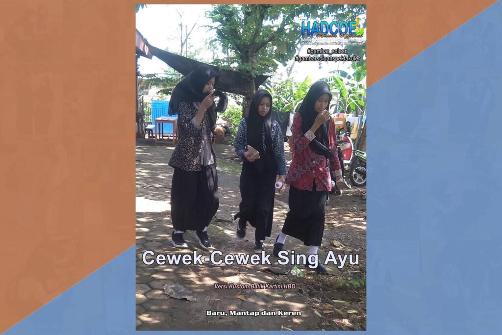 Gambar Soloan Spektakuler TBK – SMA Soloan Spektakuler Versi Kustom Batik Kartini HBD 54 A