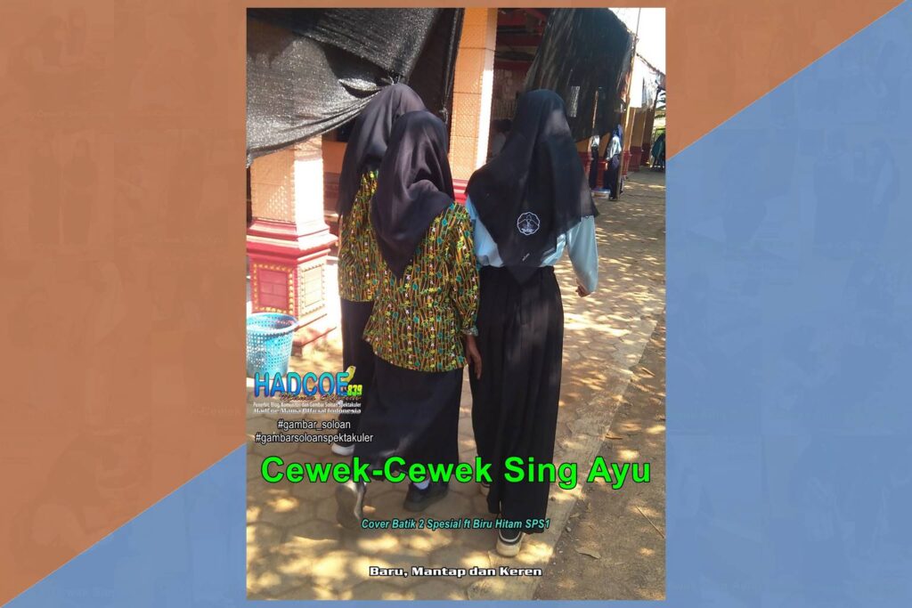 Gambar Soloan Spektakuler TBK – SMA Soloan Spektakuler Cover Batik 2 Ft Biru Hitam SPS1 59 B