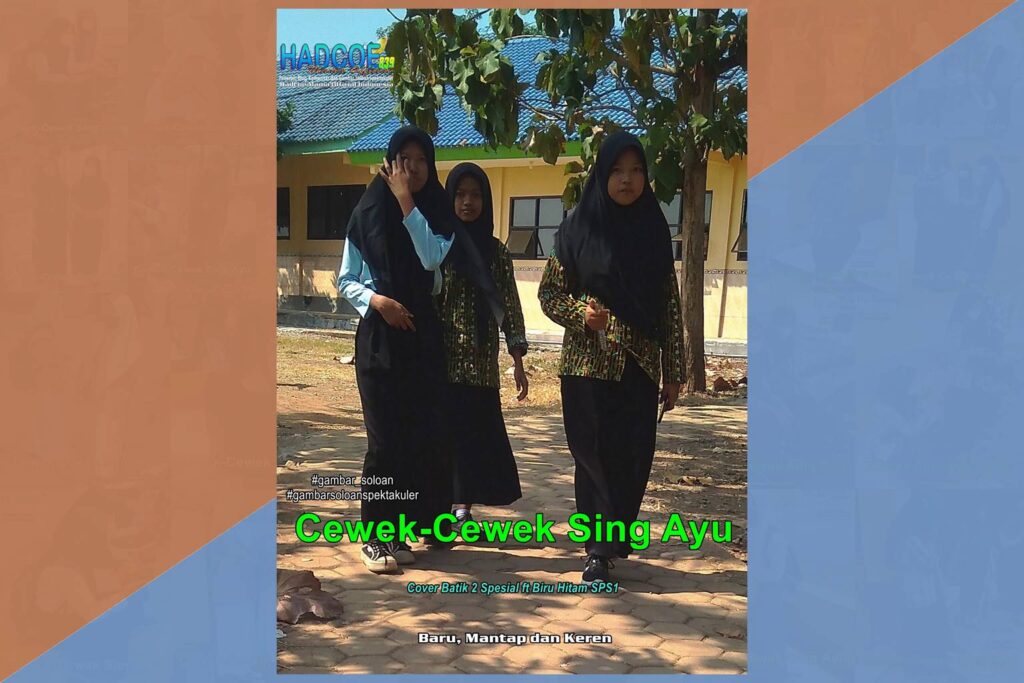 Gambar Soloan Spektakuler TBK – SMA Soloan Spektakuler Cover Batik 2 Ft Biru Hitam SPS1 59 B