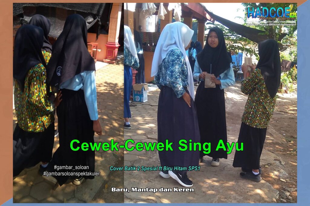 Gambar Soloan Spektakuler TBK – SMA Soloan Spektakuler Cover Batik 2 Ft Biru Hitam SPS1 59 B