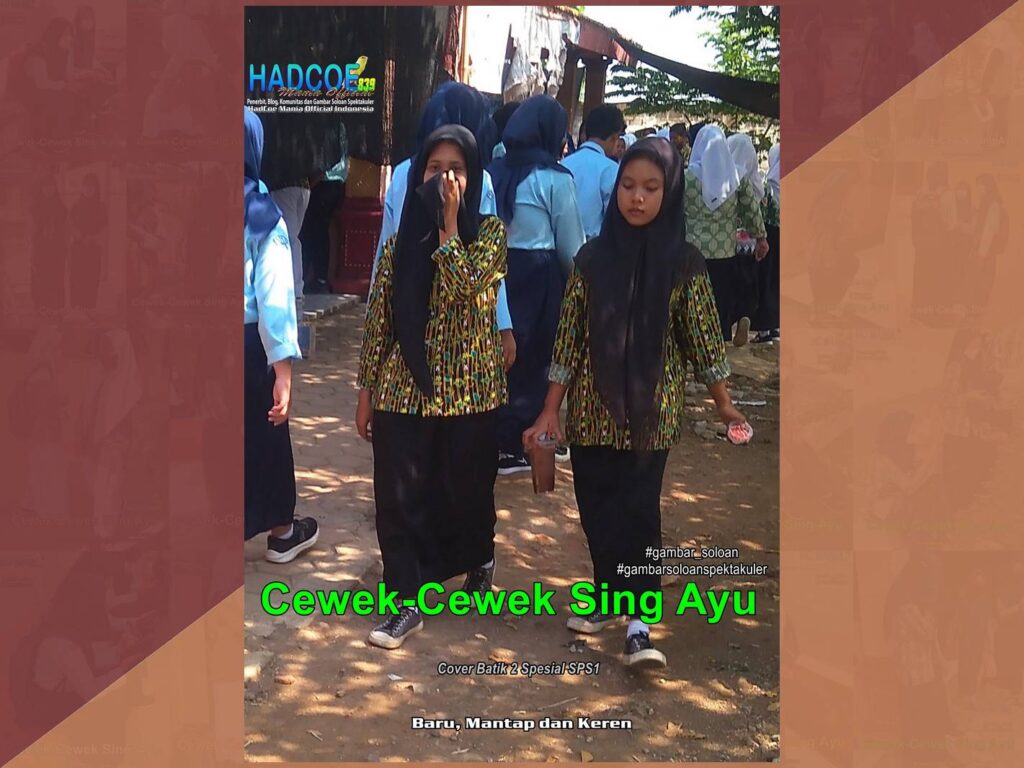 Gambar Soloan Spektakuler PKT 1559 – SMA Soloan Spektakuler Cover Batik 2 Spesial SPS1 15-59 B