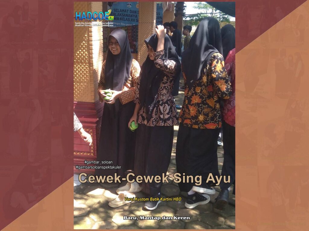 Gambar Soloan Spektakuler PKT 1754 – SMA Soloan Spektakuler Versi Kustom Batik Kartini HBD 17-54 A