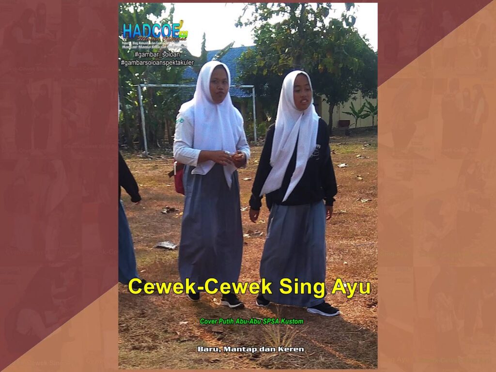 Gambar Soloan Spektakuler PKT 1358 – SMA Soloan Spektakuler Cover Putih Abu-Abu SPSA Kustom 13-58 A