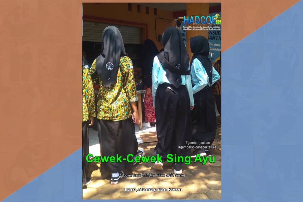 Gambar Soloan Spektakuler TBK – SMA Soloan Spektakuler Cover Batik 2 Ft Biru Hitam SPS1 69-70