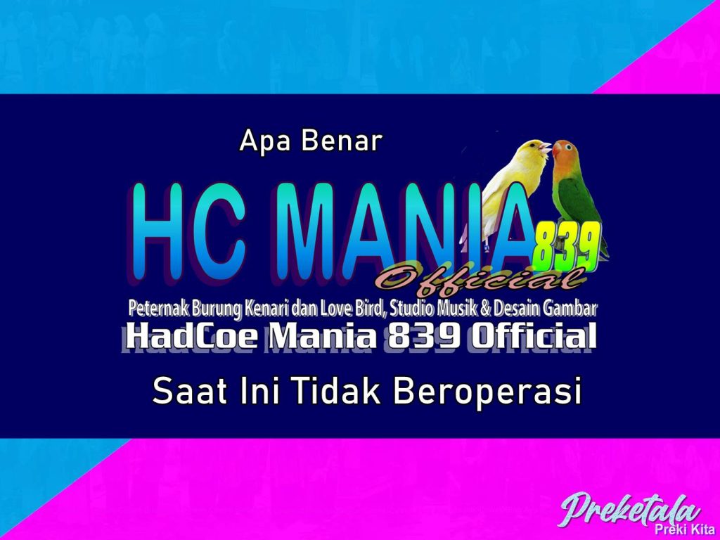 Benarkah HC Mania 839 Official Saat Ini Tidak Beroperasi