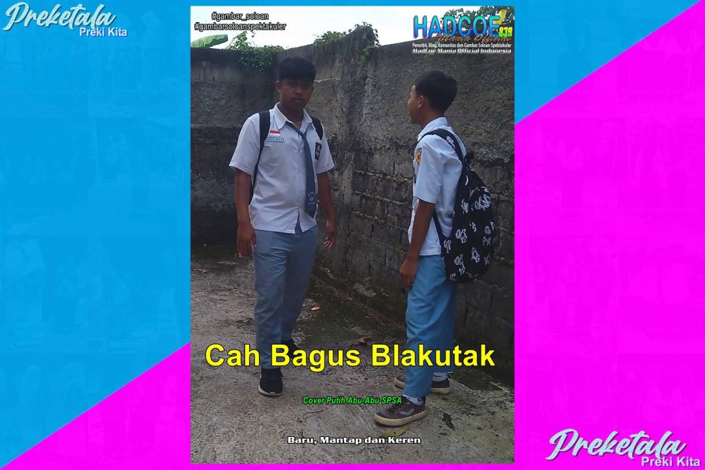 Gambar Soloan Spektakuler Versi Putra PKT – SMA Soloan Spektakuler Cover Putih Abu-Abu SPSA 003-01