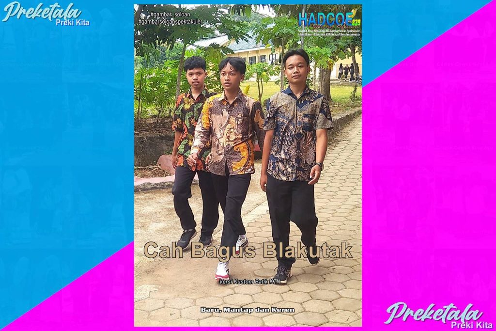 Gambar Soloan Spektakuler PKT Versi Putra – SMA Soloan Spektakuler Versi Kustom Batik KTN 003-05