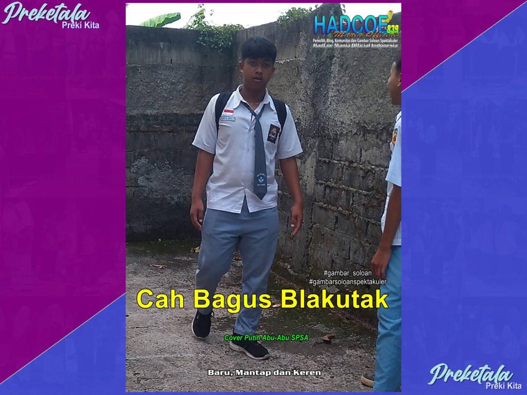 Gambar Soloan Spektakuler Versi Putra PKT – SMA Soloan Spektakuler Cover Putih Abu-Abu SPSA 09-00301