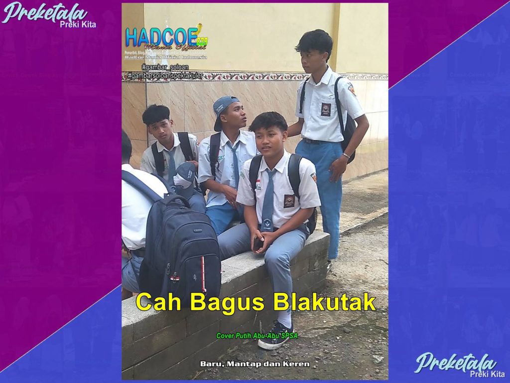 Gambar Soloan Spektakuler Versi Putra PKT – SMA Soloan Spektakuler Cover Putih Abu-Abu SPSA 13-00301