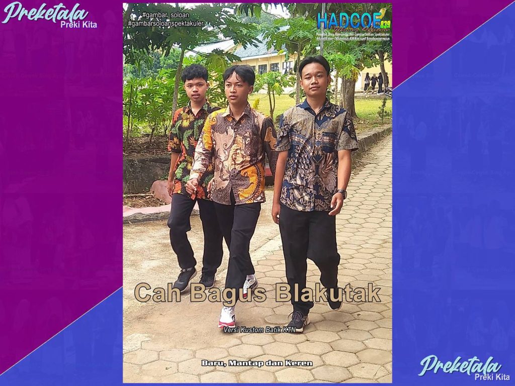 Gambar Soloan Spektakuler Versi Putra PKT – SMA Soloan Spektakuler Versi Kustom Batik KTN 18-00305